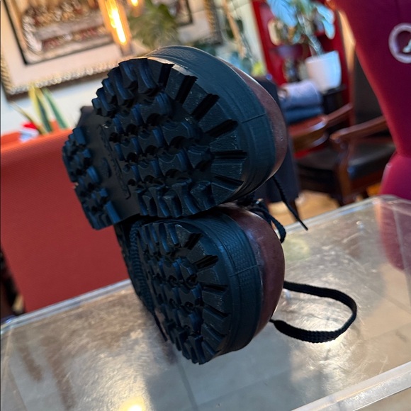 Birkenstock Footprints Brown Leather Lace Up- in excellent condition. - Picture 6 of 9